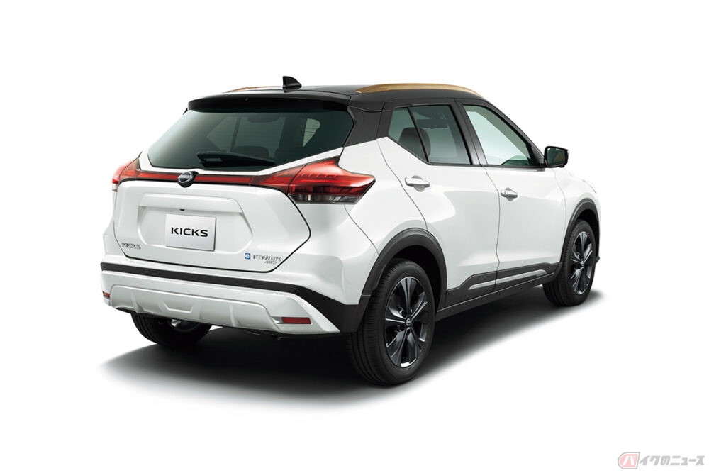 日産が新型「キックス」を発売！ 電動車を象徴するカッパー色を