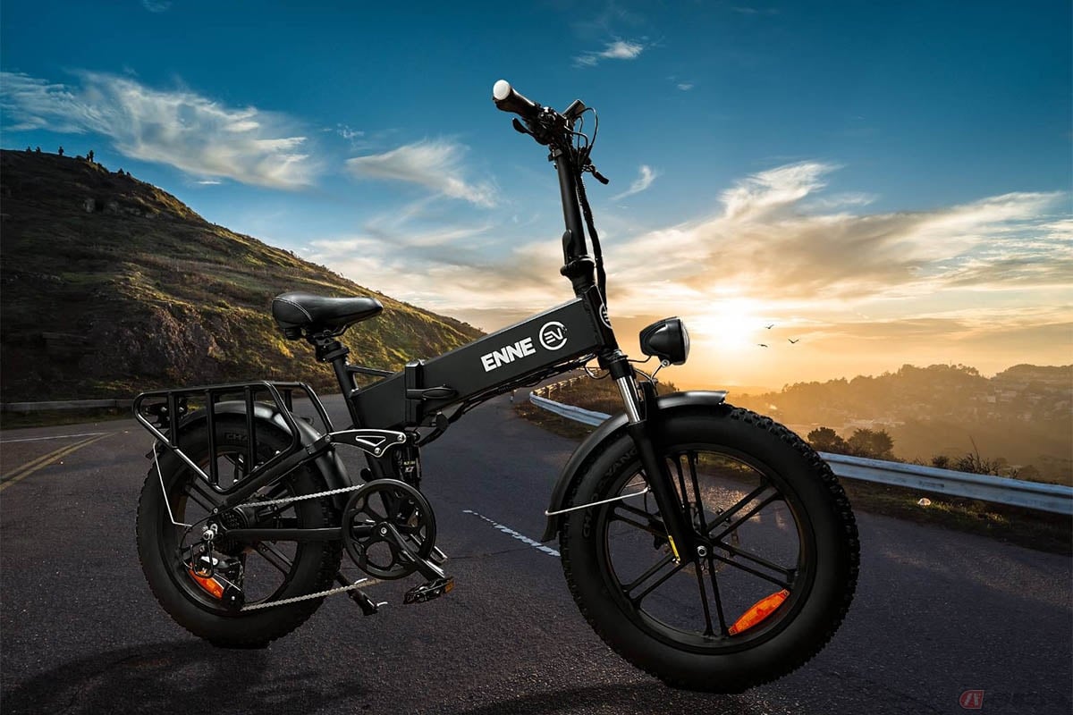 原付一種/電動アシスト自転車の切り替えが可能なENNE「F750」
