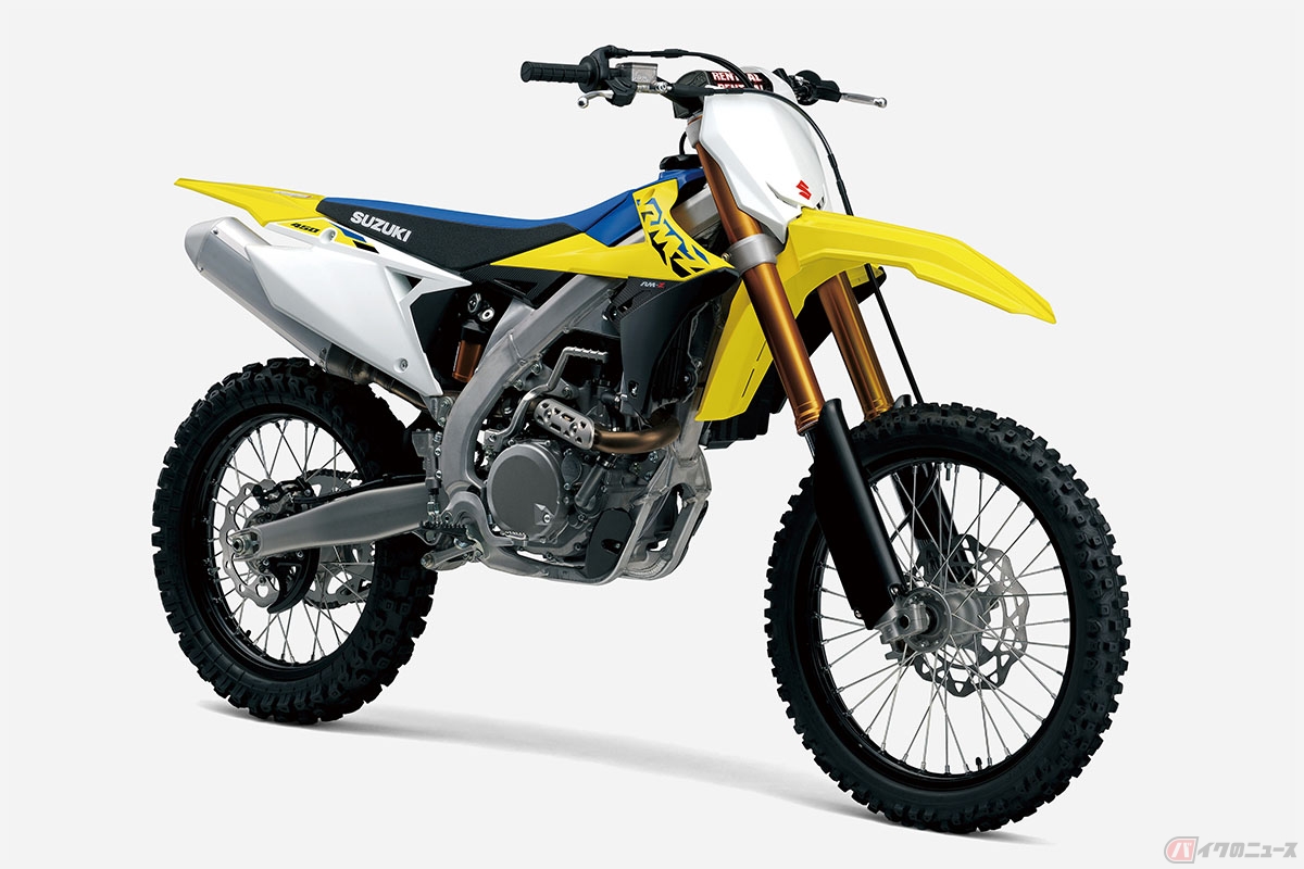 スズキが公開したモトクロッサー「RM-Z450」の2025年モデル