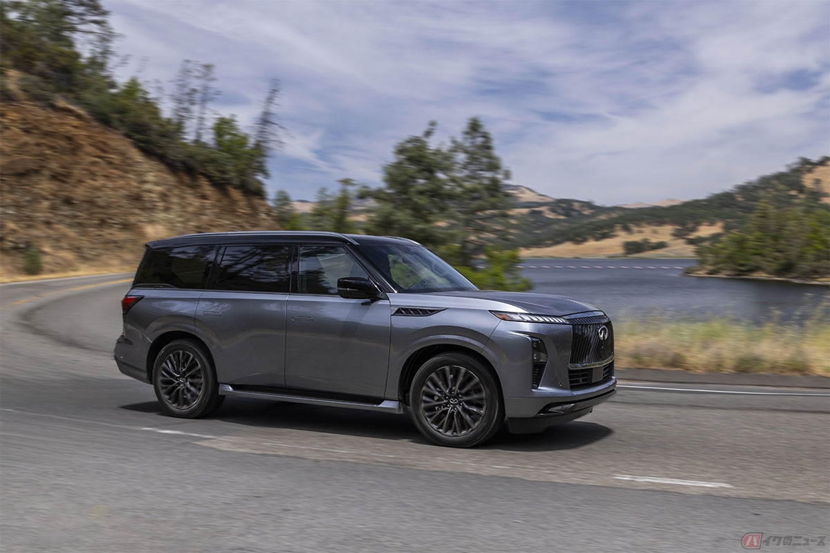 INFINITIから米国市場で発売される「QX80」の2025年モデル