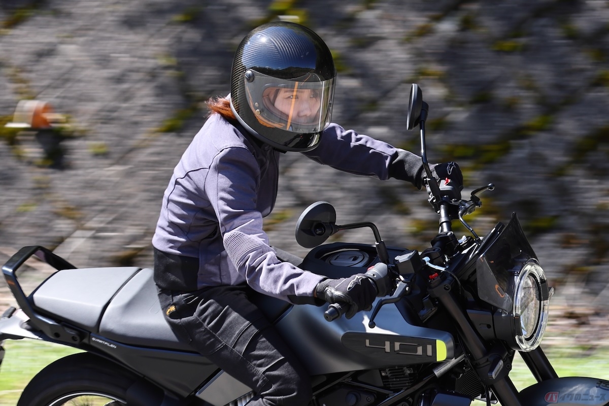 ハスクバーナ『スヴァルトピレン401』に試乗します!