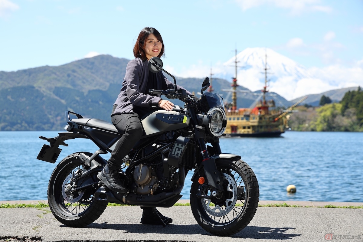 自分が乗りこなせて走るほど楽しくなるハスクバーナ「スヴァルトピレン401」でした