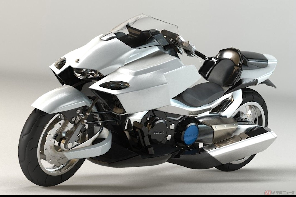 1991年の東京モーターショーに出品されたスズキ「Gストライダー」