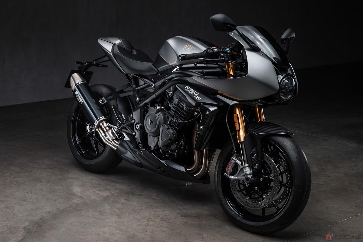 世界限定270台の特別仕様車、トライアンフ「スピードトリプル1200 RRブライトリングLimited Edition」