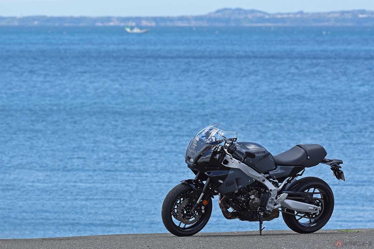 話題のニューモデル、ヤマハ「XSR900GP」の撮影で千葉県へ。1980年代のGPマシンをモチーフにしたカウルがカッコ良い