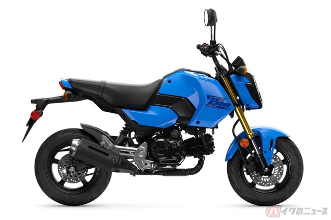 ホンダ「グロム」 カラフルな2025年モデルを北米で発表 | バイクのニュース