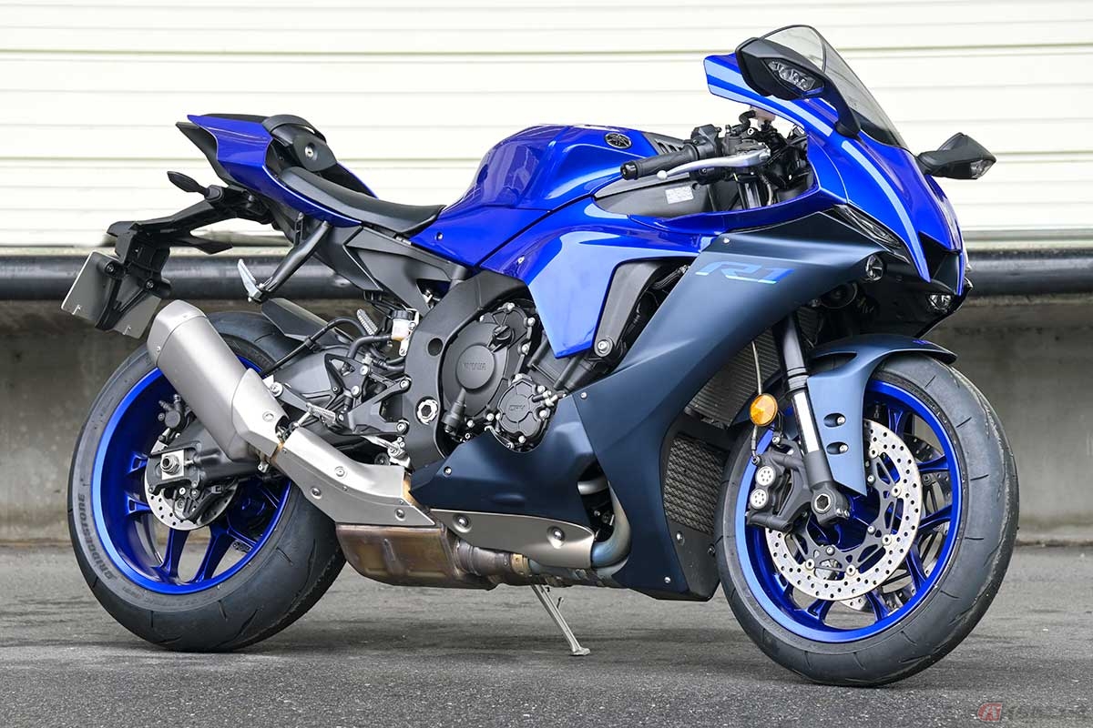 ヤマハ「YZF-R1」はマグネシウム鋳造製のホイールを履く