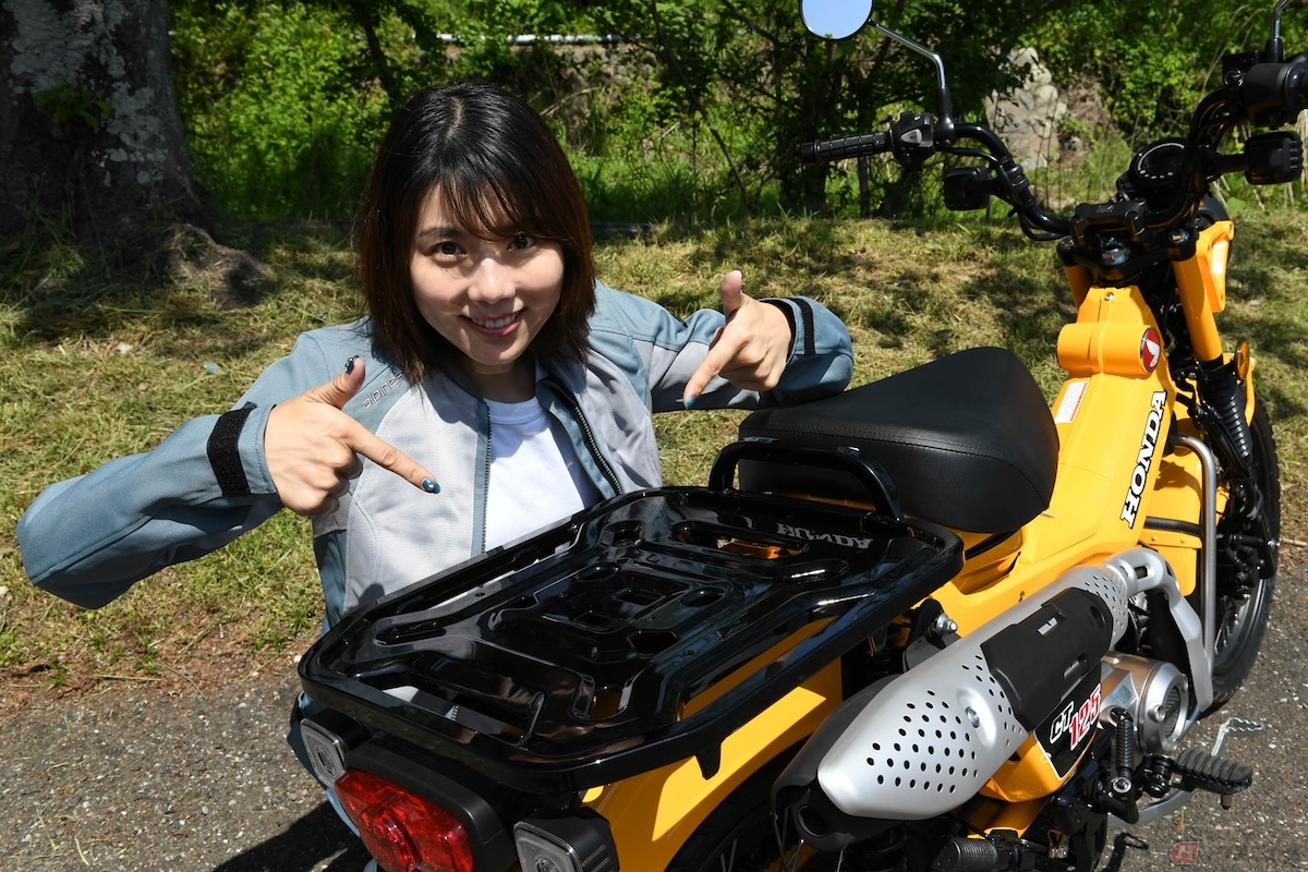 大きなキャリアは、アウトドアにもってこい！