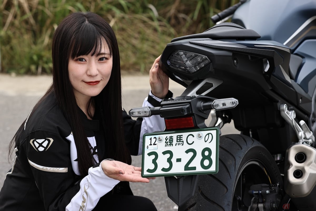 ナンバープレートは、大きさや表示内容、数字やひらがなの組み合わせはさまざま