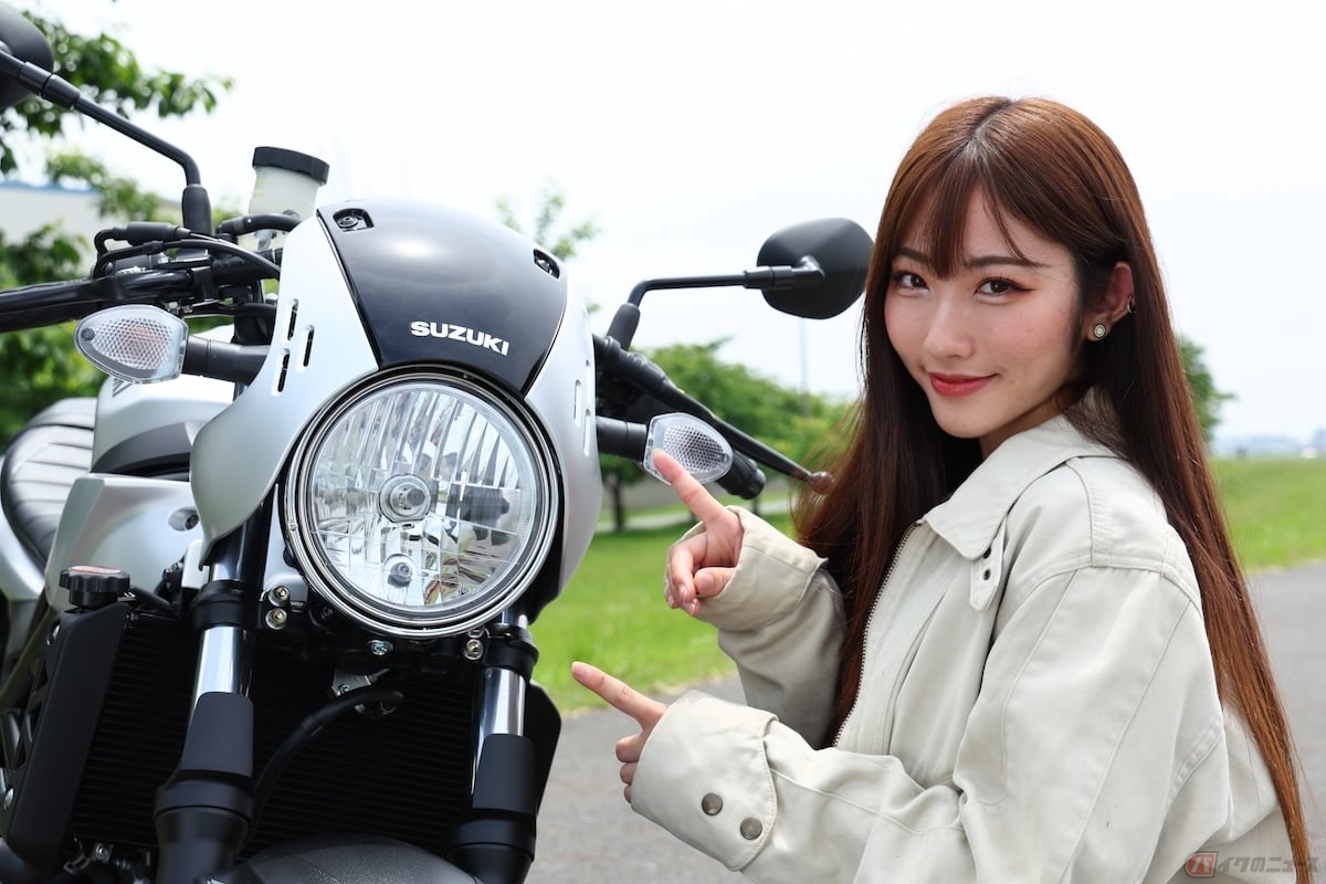スズキのロードスポーツバイク「SV650X ABS」に試乗します