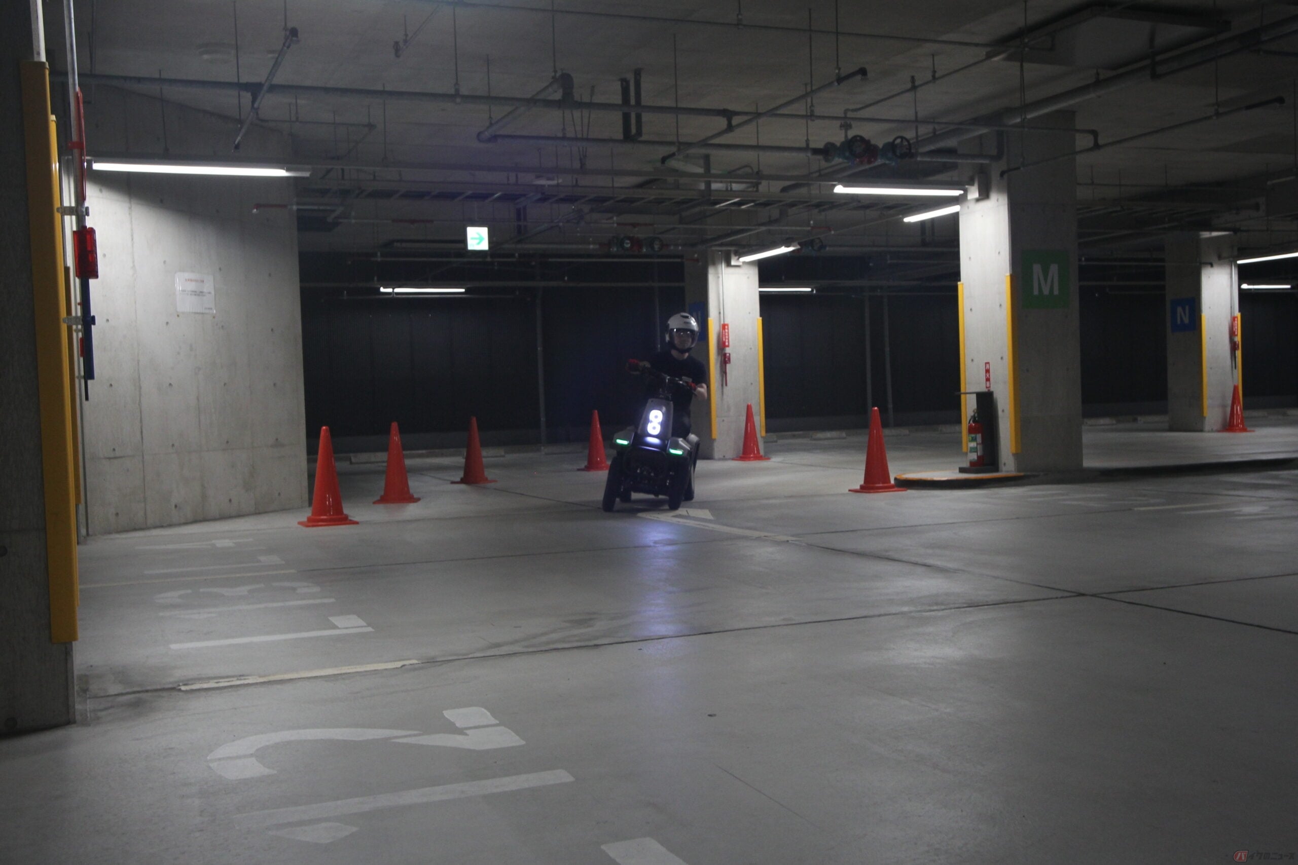 glafitの四輪型特定小型原付プロトタイプ