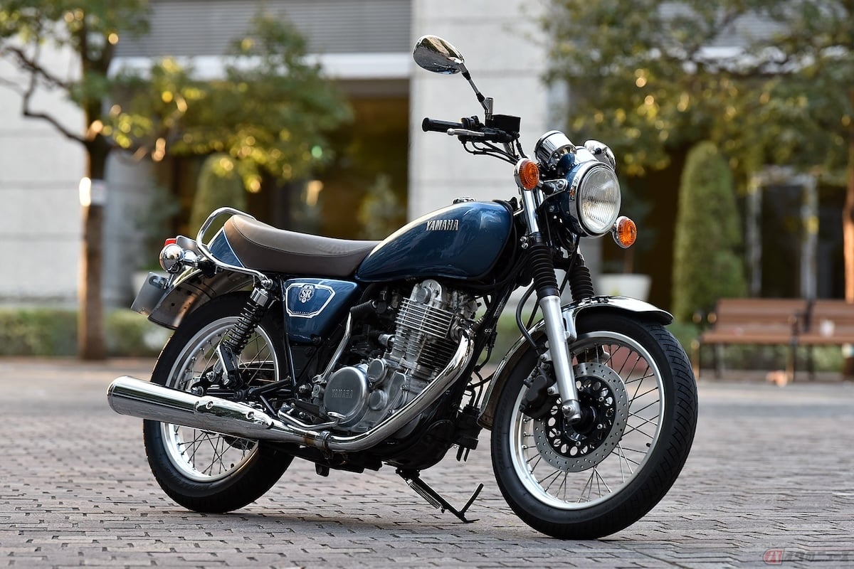 40年以上のロングセラーとなった「SR400」