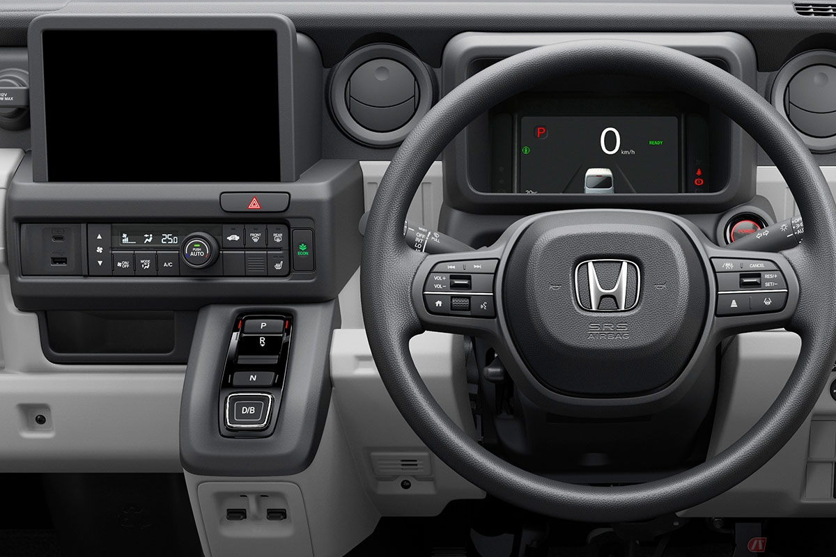 ホンダ「N-VAN e：」e：L4の内装