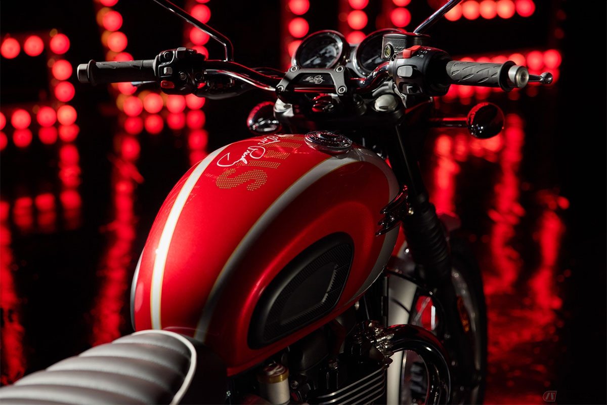 トライアンフから発表された「Bonneville T120 エルヴィス・プレスリー Limited Edition」