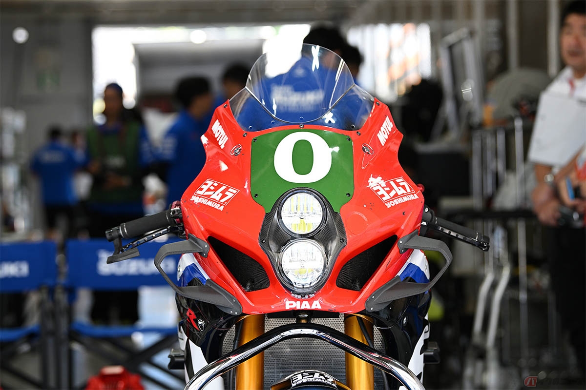 チームスズキCNチャレンジのスズキ「GSX-R1000R」