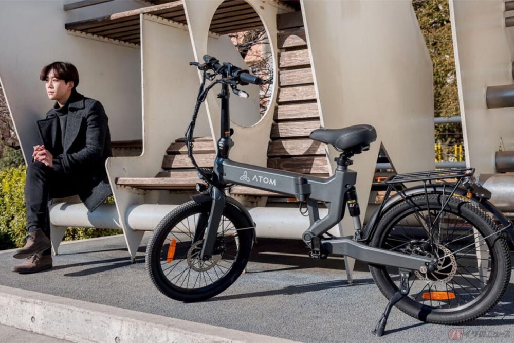 軽快な移動に漕がない自転車の新スタイル！ アトムテックが特例特定 