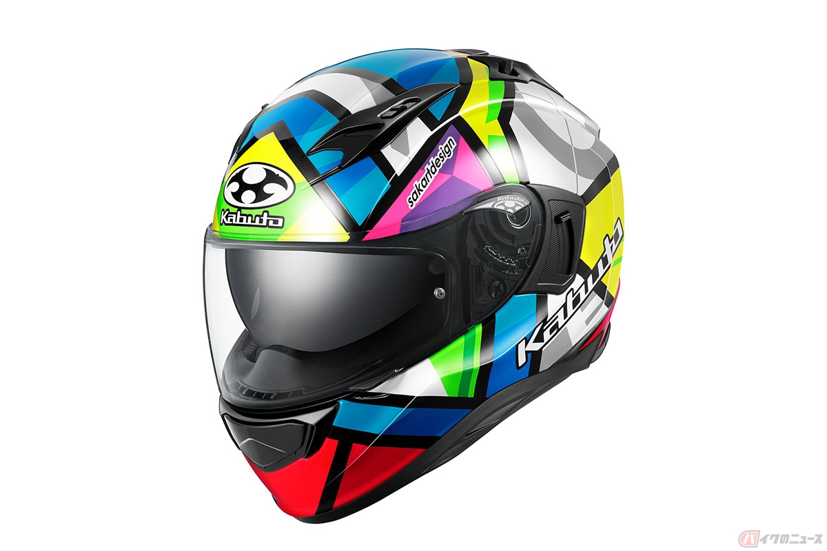 オージーケーカブトから発売された「KAMUI-3」の新たなグラフィックモデル「MAGIC」