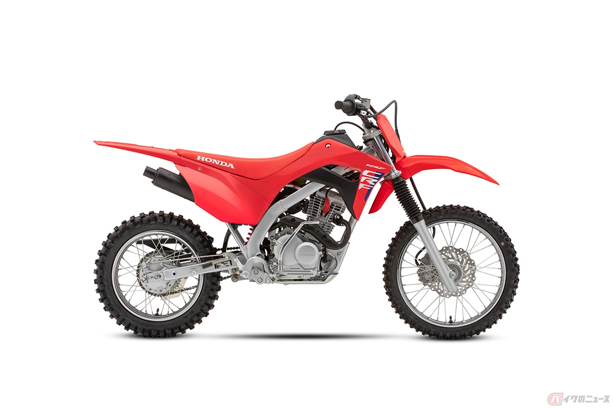 ホンダから発売される「CRF125F」の新型モデル