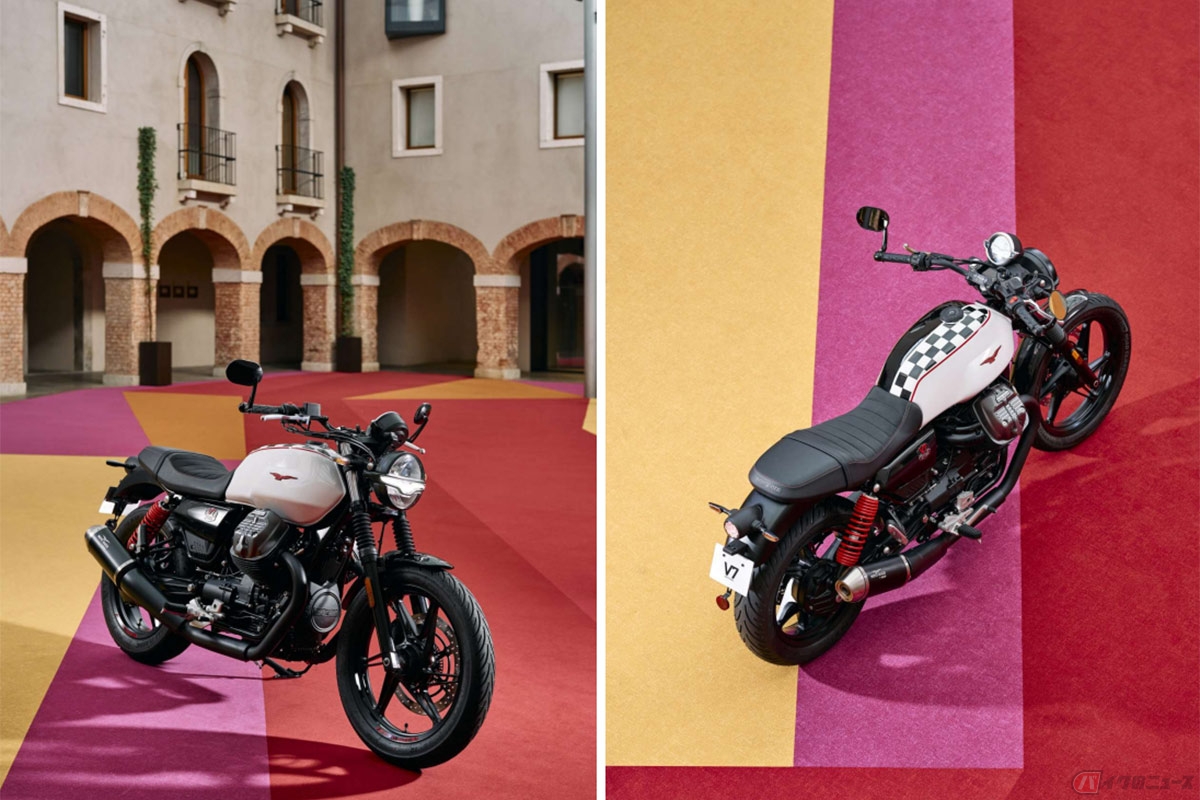 モト・グッツィから発売された「Moto Guzzi The Clan」設立10周年を記念した特別仕様車「V7 STONE TEN（テン）」
