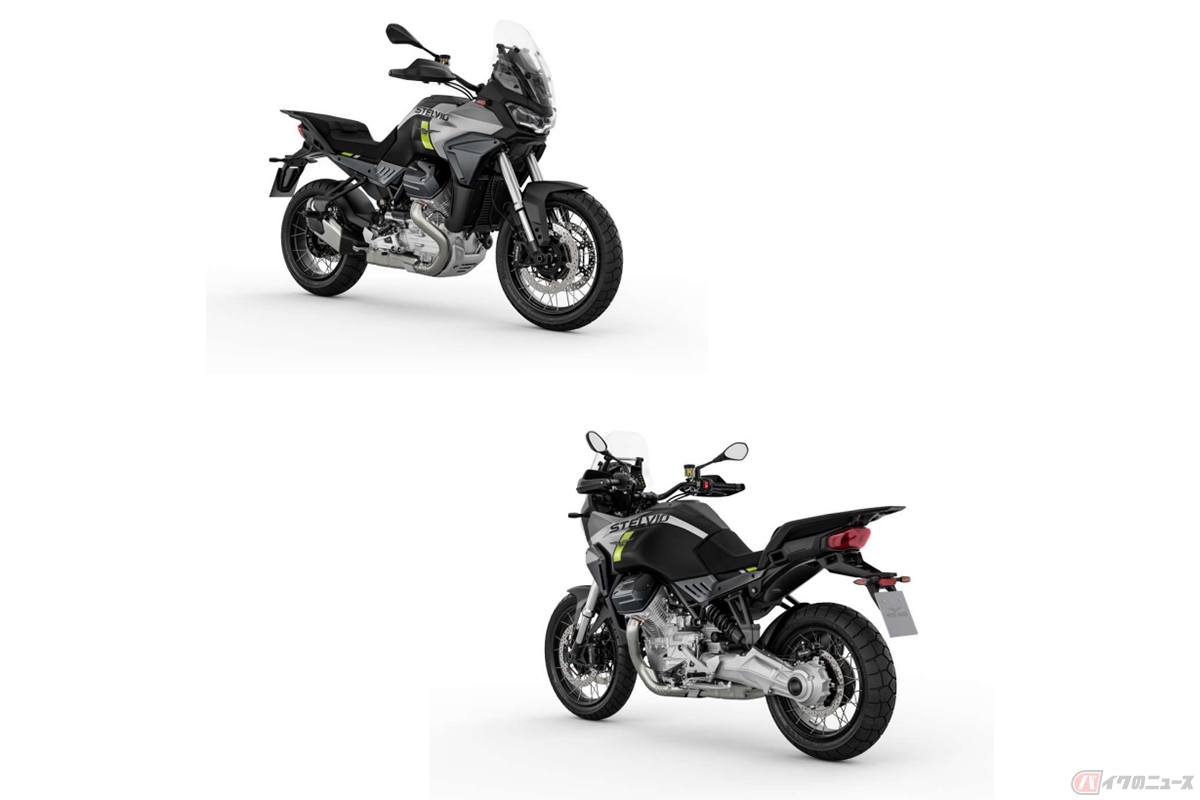 モトグッツィから登場した新型アドベンチャーモデル「ステルビオ」