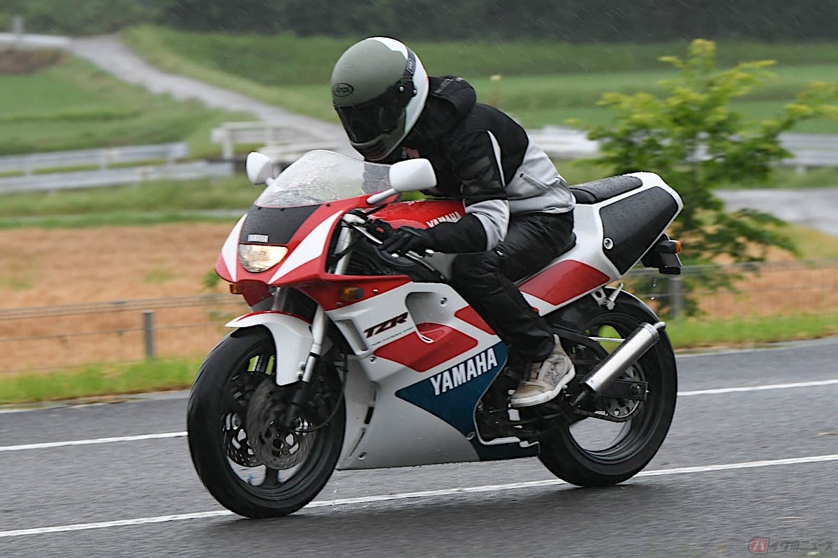 スポーツタイプには、かつて一大ブームを巻き起こした「レーサーレプリカ」と呼ばれるカテゴリーもある