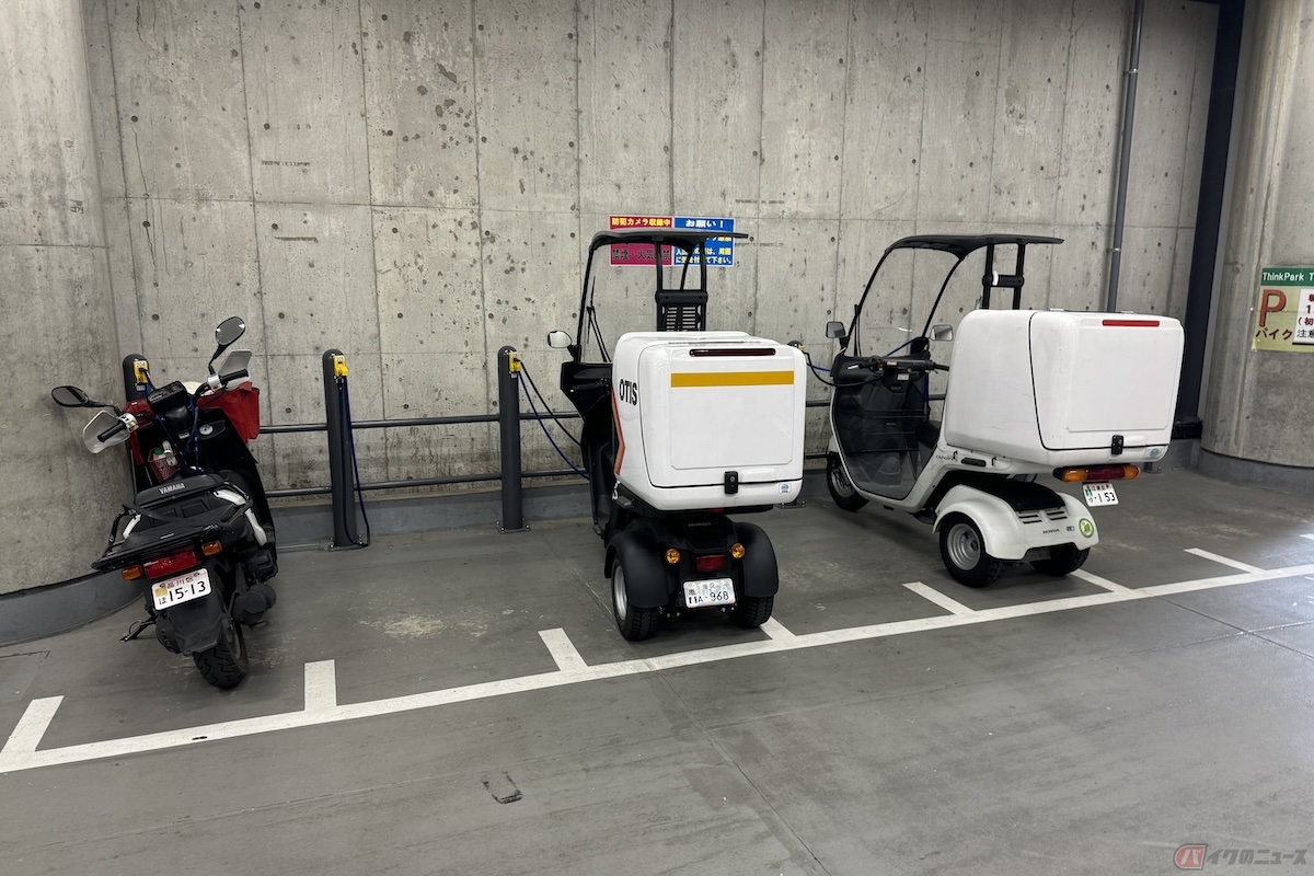 自治体によっては125cc以下のバイクを駐輪場に誘導するところも増えてきている