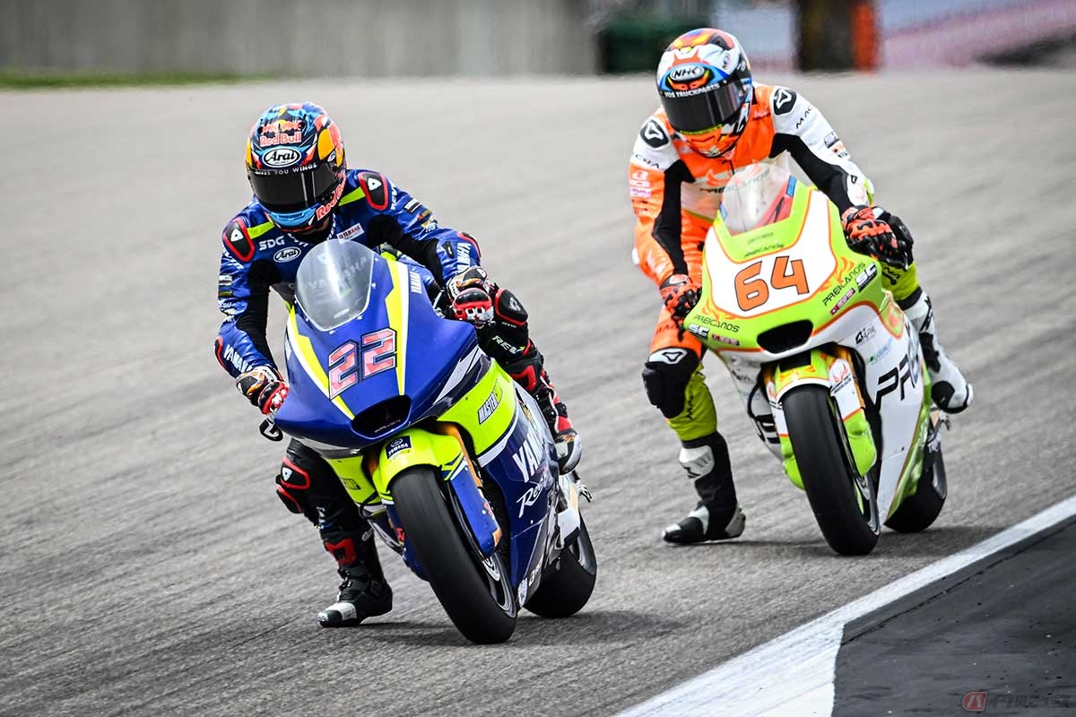 【MotoGP第9戦ドイツGP】Moto2佐々木歩夢選手(#22/Yamaha VR46 Master Camp Team)