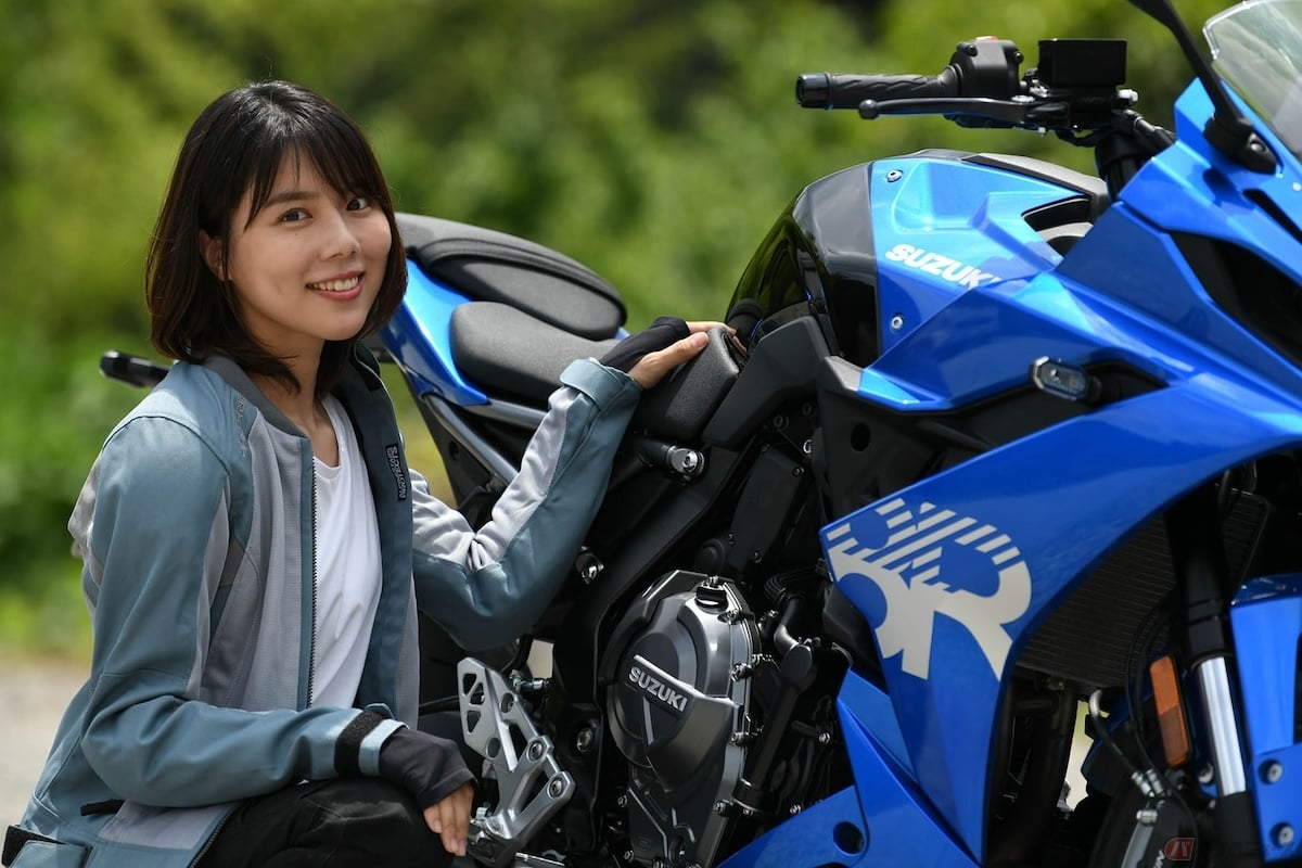 スズキのスポーツバイク『GSX-8R』に試乗します