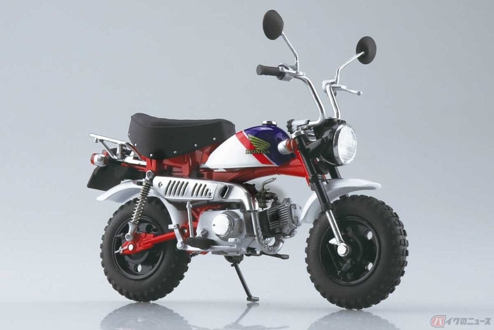2000年以降のホンダ「モンキー・スペシャル」3種が1／12スケールで新