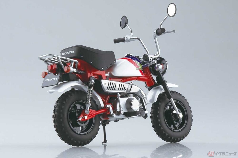 2000年以降のホンダ「モンキー・スペシャル」3種が1／12スケールで新