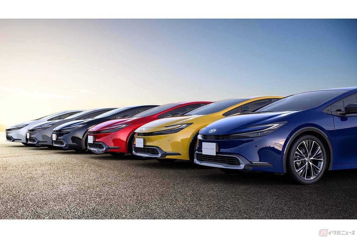 ハイブリッド車の先駆け的存在として知られるトヨタ「プリウス」最新モデル