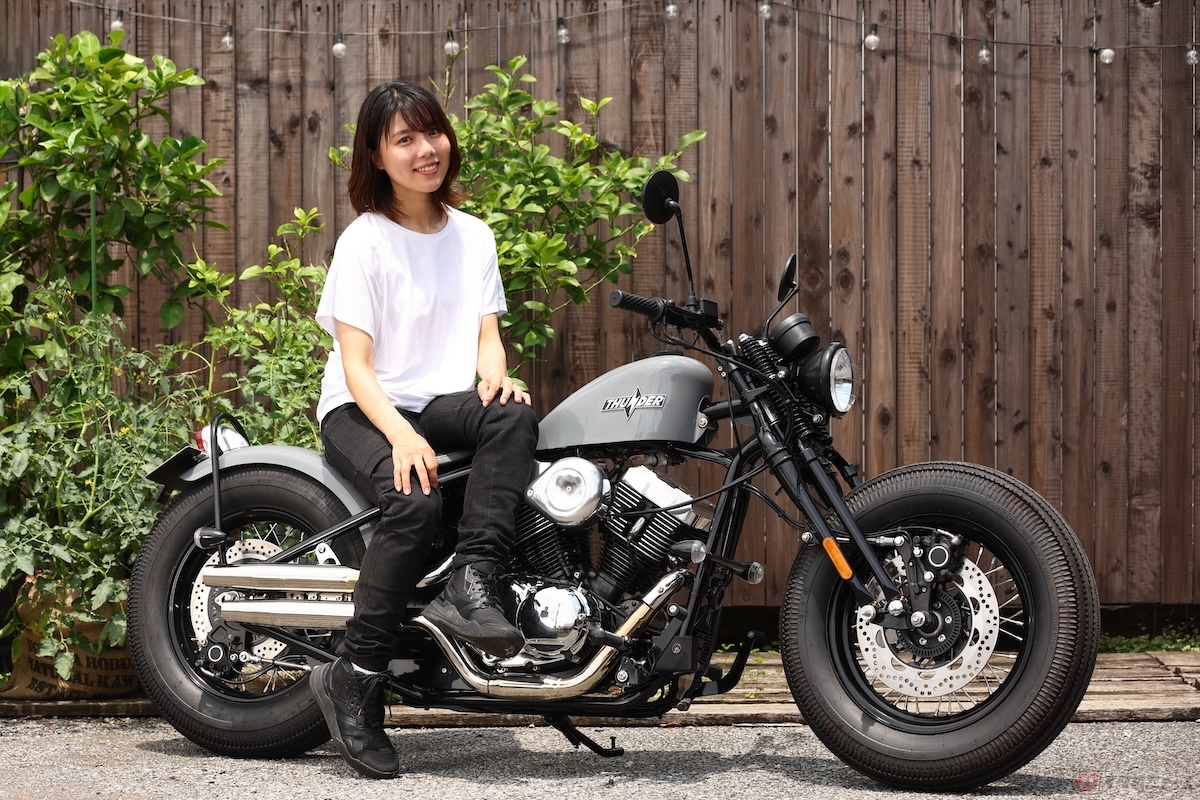 フルカスタムされた250ccクルーザー『Hardtail Thunder250』はオシャレ度が高かった