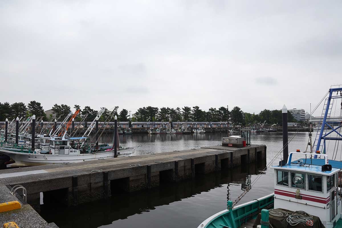 八景島と海の公園の中間にある柴漁港。穴子が有名で以前は施設内に天丼の店があって人気だったが、現在は閉業