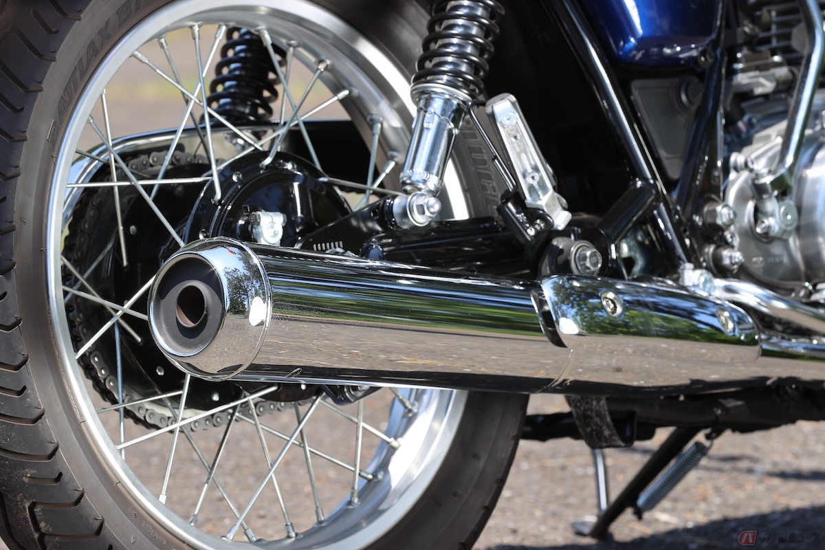 クラシカルなバイクにおいては、スポークホイールが一般的