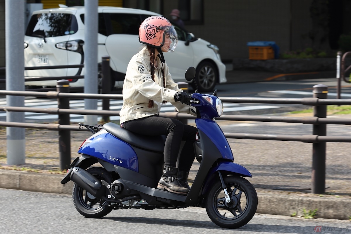普通自動車免許にも付帯されている原付一種(排気量50cc以下)