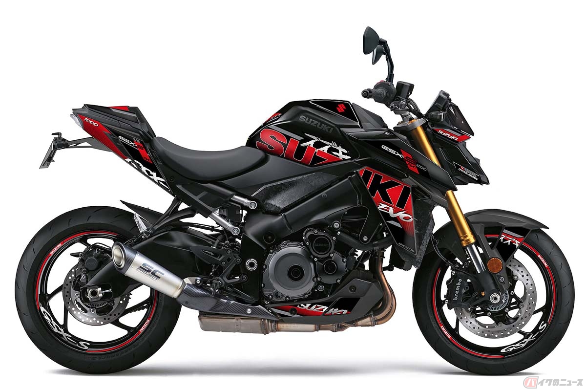 より洗練されたスタイルを実現！ スズキ「GSX-S1000 EVO」をスイスで