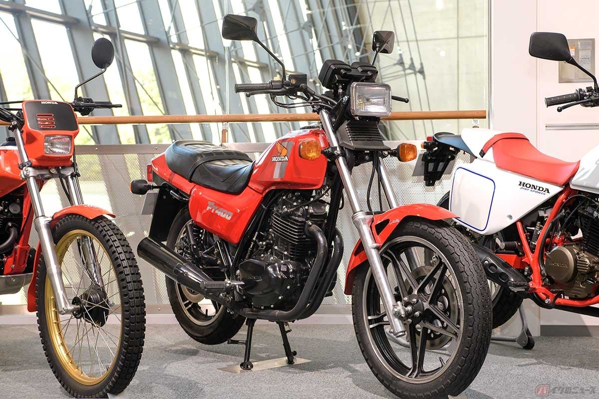 1982年に発売されたホンダ「FT400」は、米国のダートトッラックマシンをイメージした新感覚のシングルスポーツ車だった