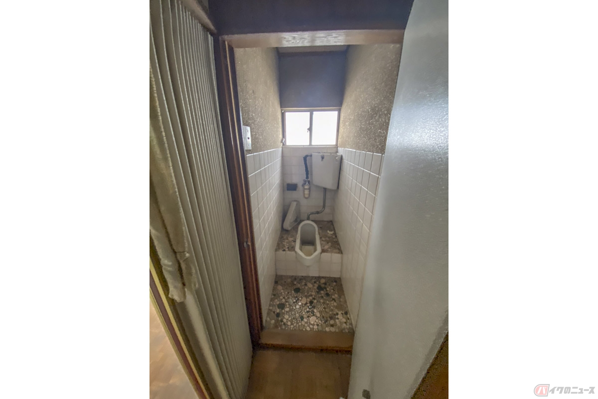 トイレは和式となっています