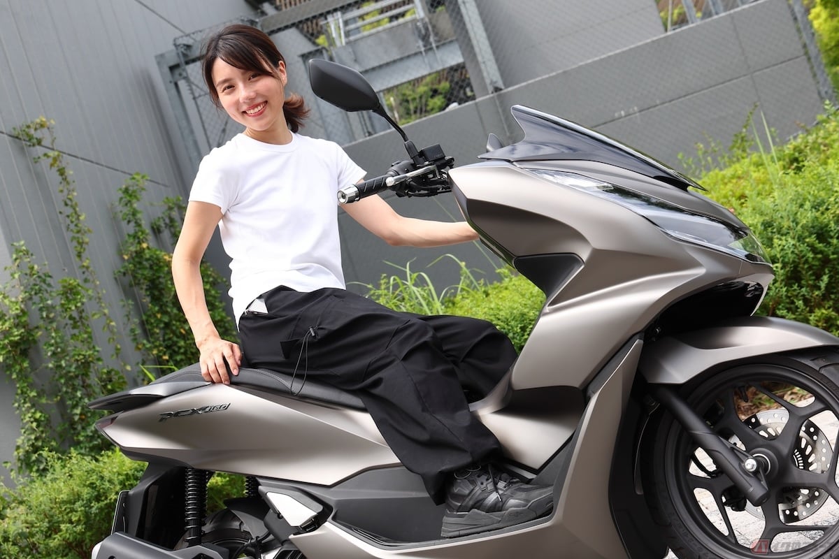 ラグジュアリーさを感じるホンダの軽二輪スクーター『PCX160』に試乗します