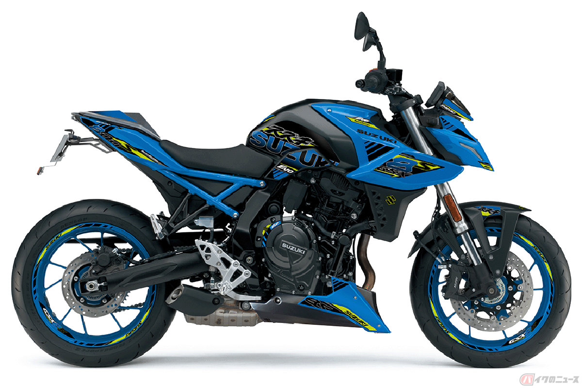 スズキ・スイスが発表した特別仕様車「GSX-8S EVO」