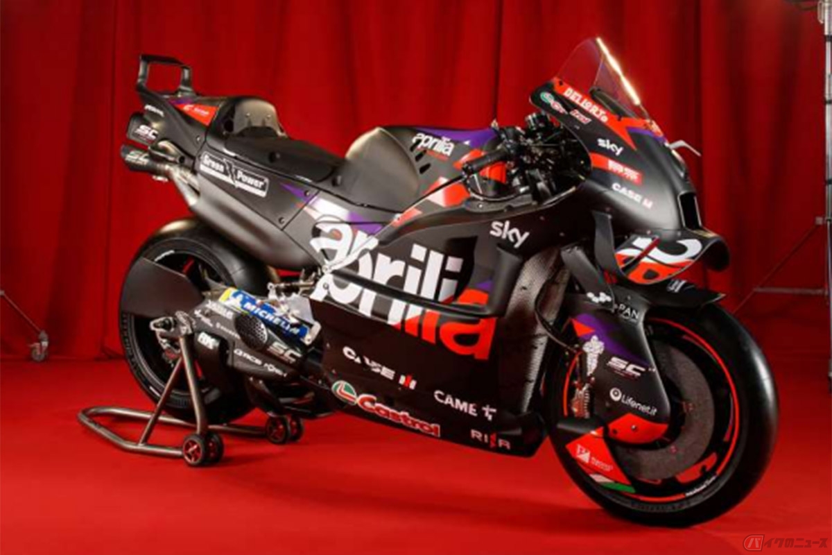 アプリリアがMotoGPで使用している「RS-GP」