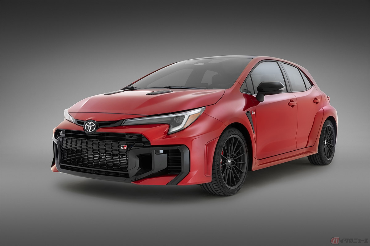 TOYOTA GAZOO Racingが北米で公開した「GRカローラ」の新型モデル