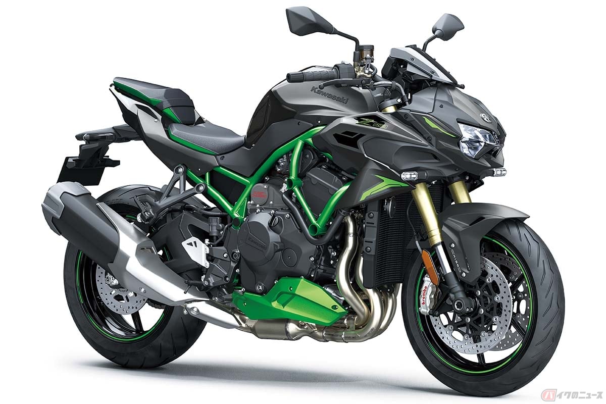 カワサキが発売する「Z H2 SE」の新型モデル/メタリックマットグラフェンスチールグレー×エボニー(GY2)