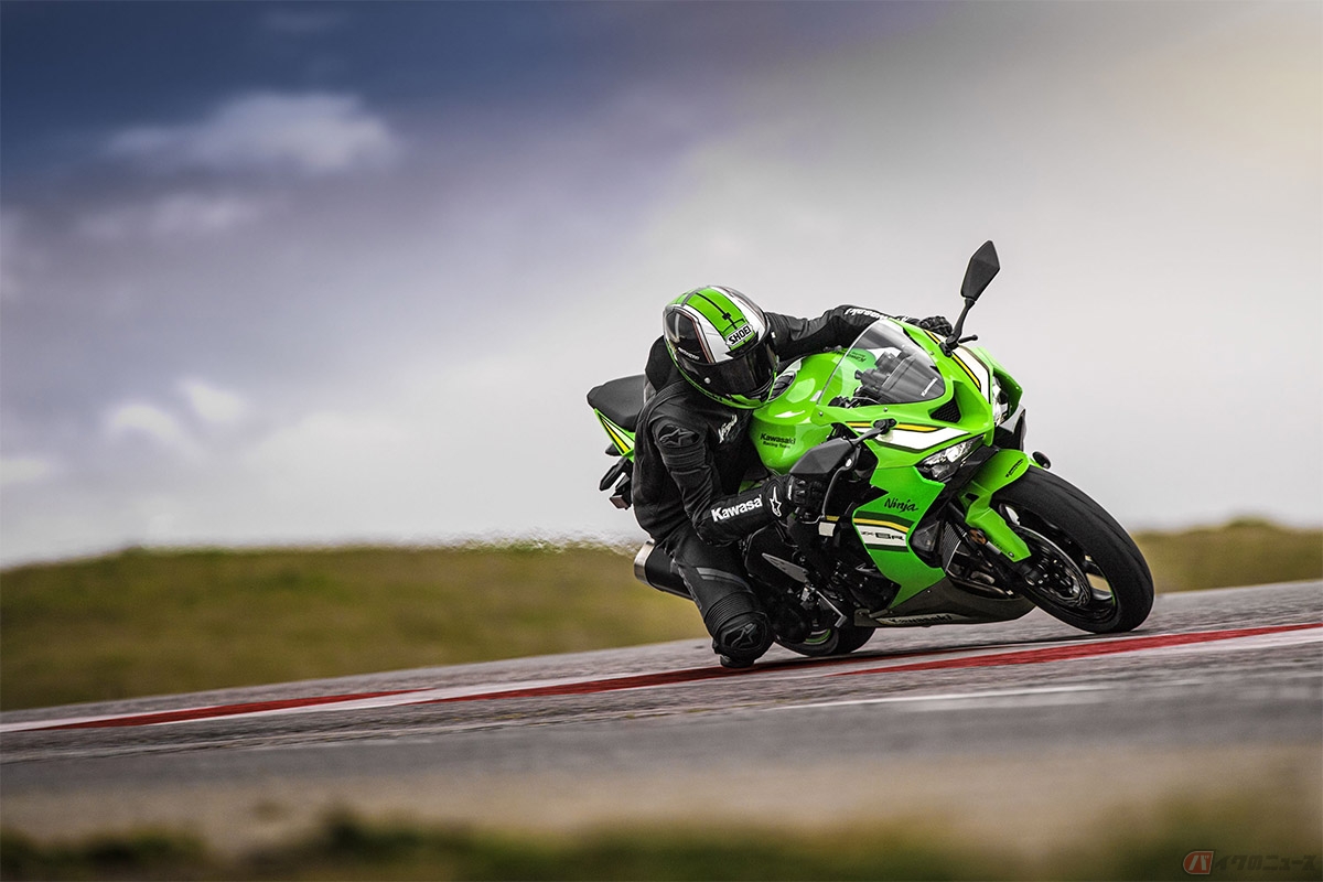 カワサキから登場する「Ninja ZX-6R KRT EDITION」の新型モデル/ライムグリーン×エボニー