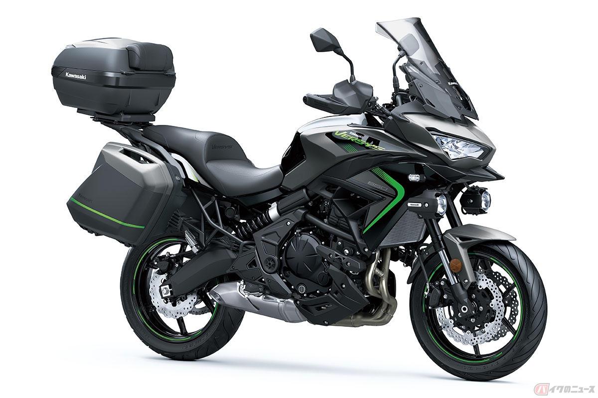 カワサキから登場する「VERSYS 650」の新型モデル