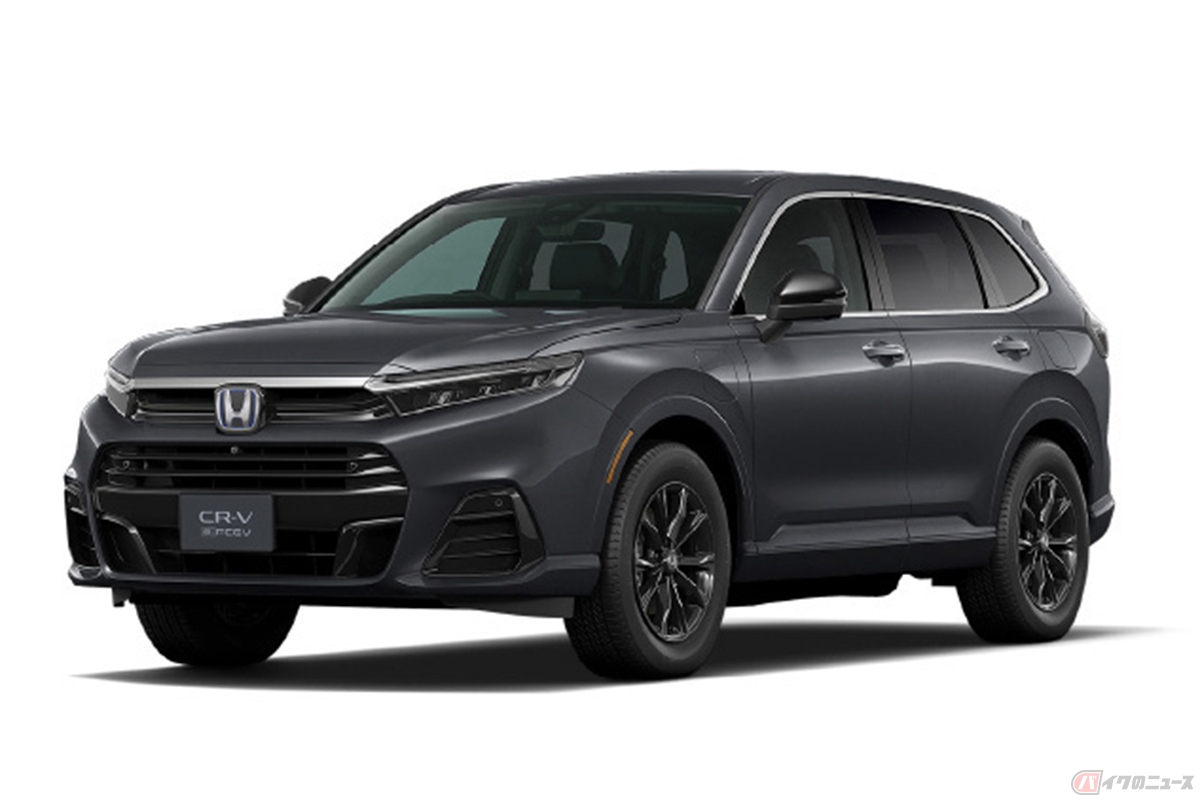 ホンダが発売した新型燃料電池自動車「CR-V e:FCEV」メテオロイドグレーメタリック
