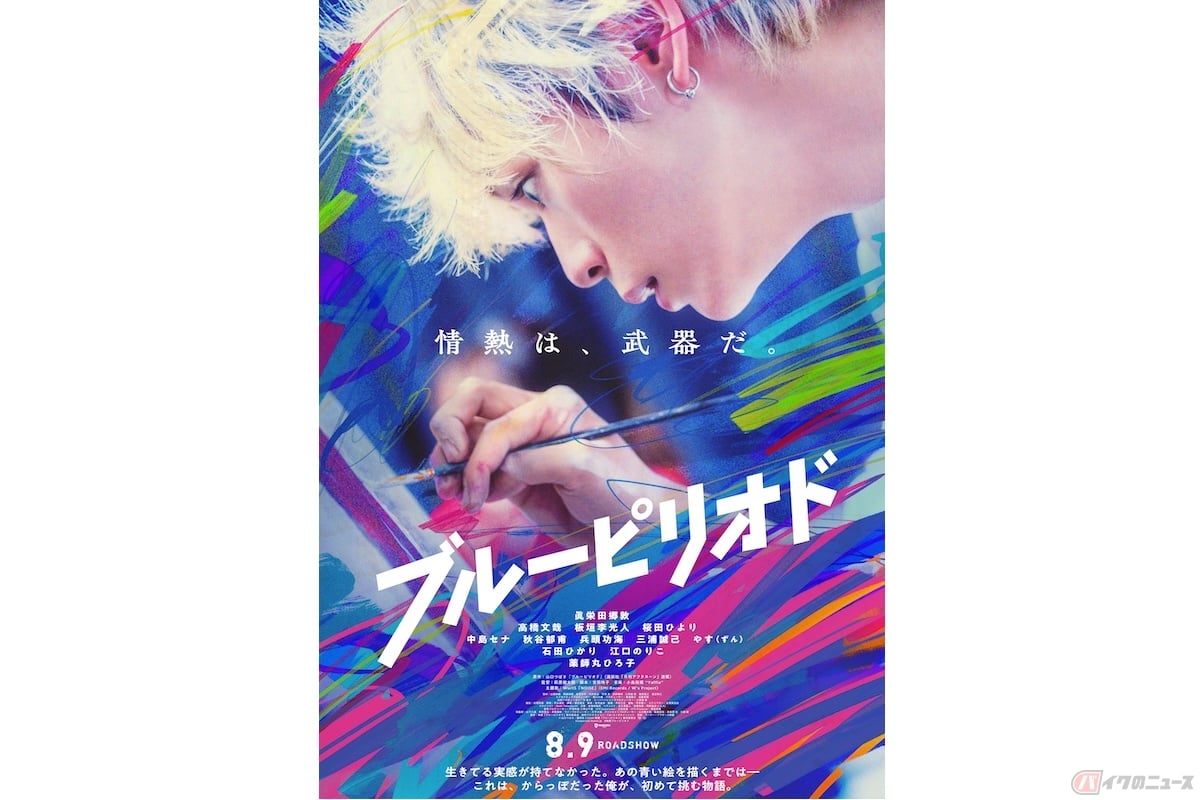 (c)山口つばさ/講談社 (c)2024 映画「ブルーピリオド」製作委員会