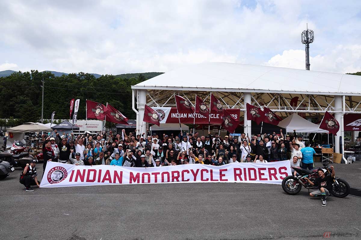 インディアンライダースデイジャパン2024に駆けつけたインディアン・オーナーたち