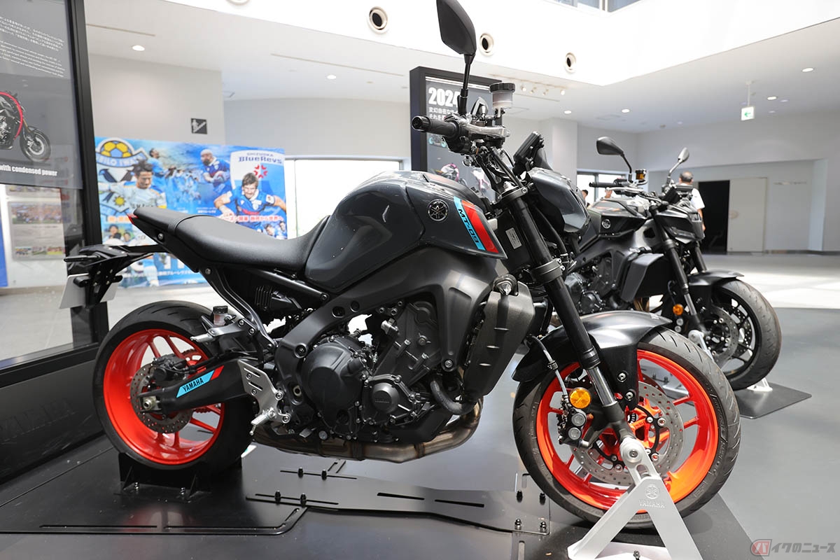 2021年登場のヤマハ「MT-09」3代目モデル