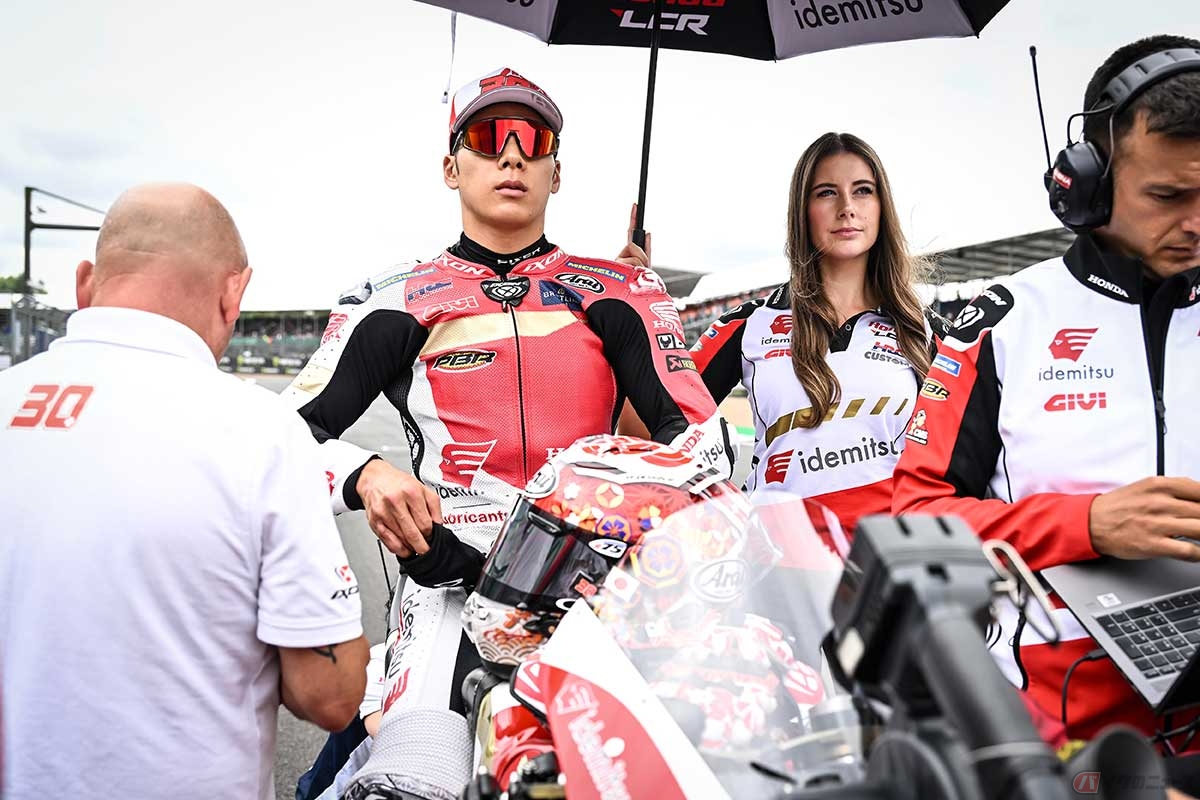 【MotoGP第10戦イギリスGP】中上貴晶選手(#30/IDEMITSU Honda LCR)